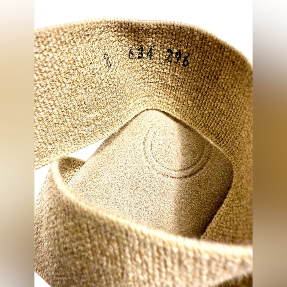CHARLESTON SHOE CO. Beige Wedge Sandals - Picture 7 of 11